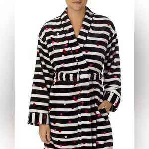 Kate Spade Striped Polka Dot Robe